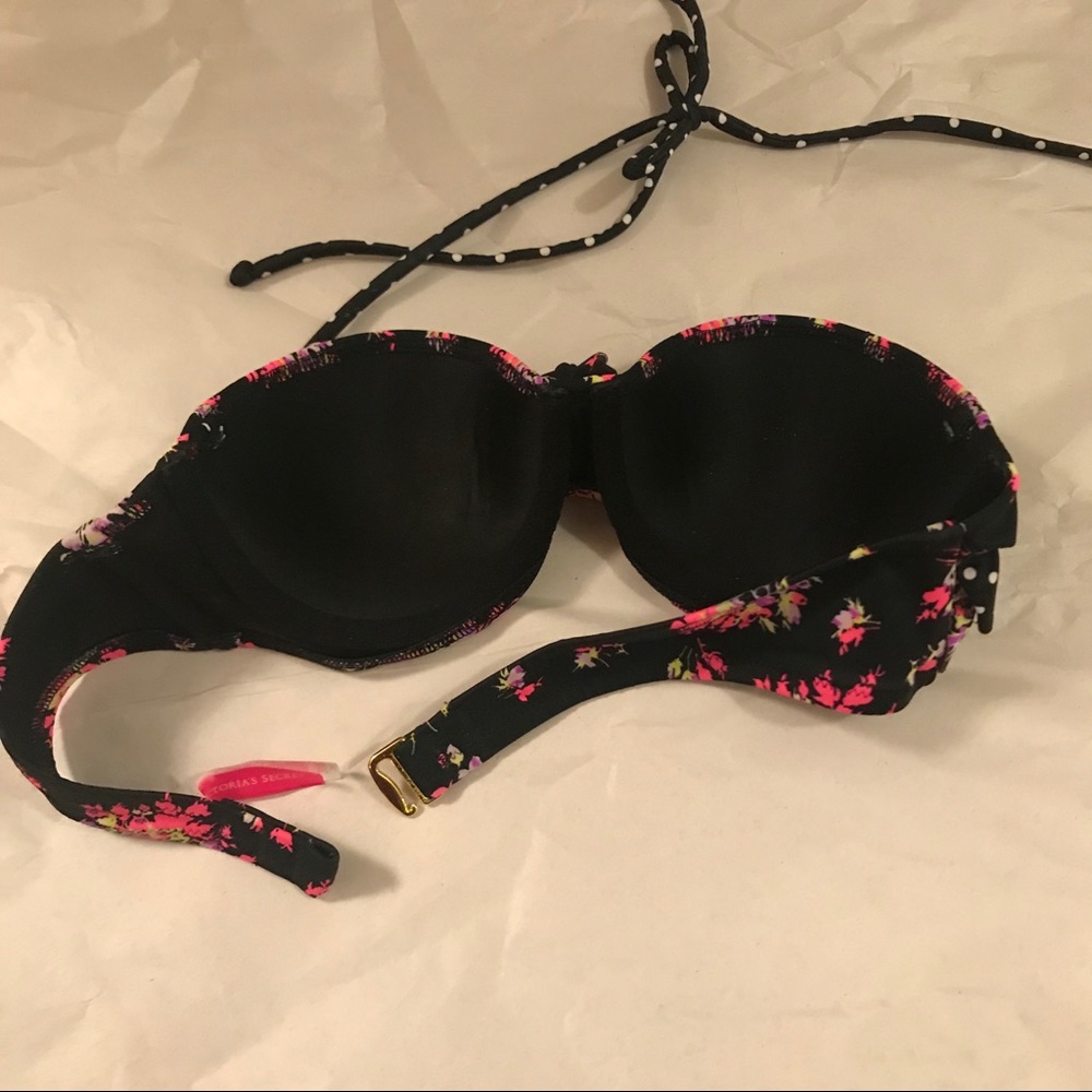 Victoria’s Secret Ruffle Pattern Bikini top 34A - Picture 6 of 7